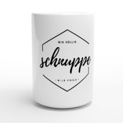 <i>wild child</i> MUG |<br> mir völlig SCHNUPPE