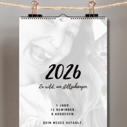 wild child WandKALENDER 2026 | Cover