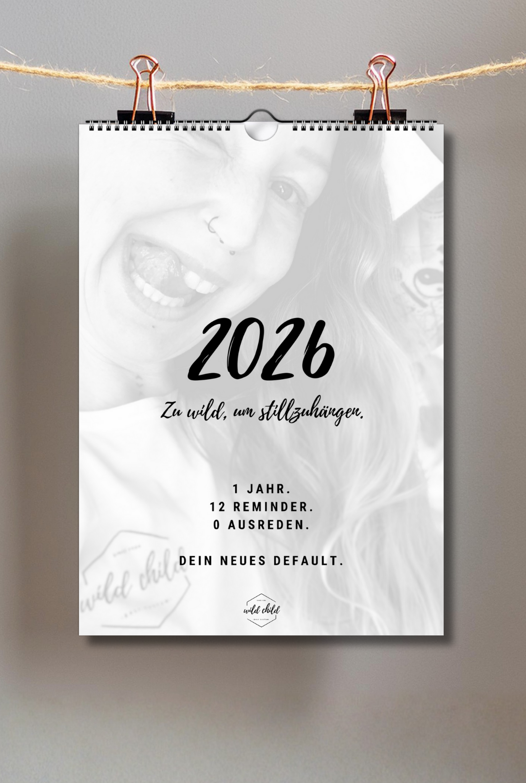 wild child WandKALENDER 2026 | Cover
