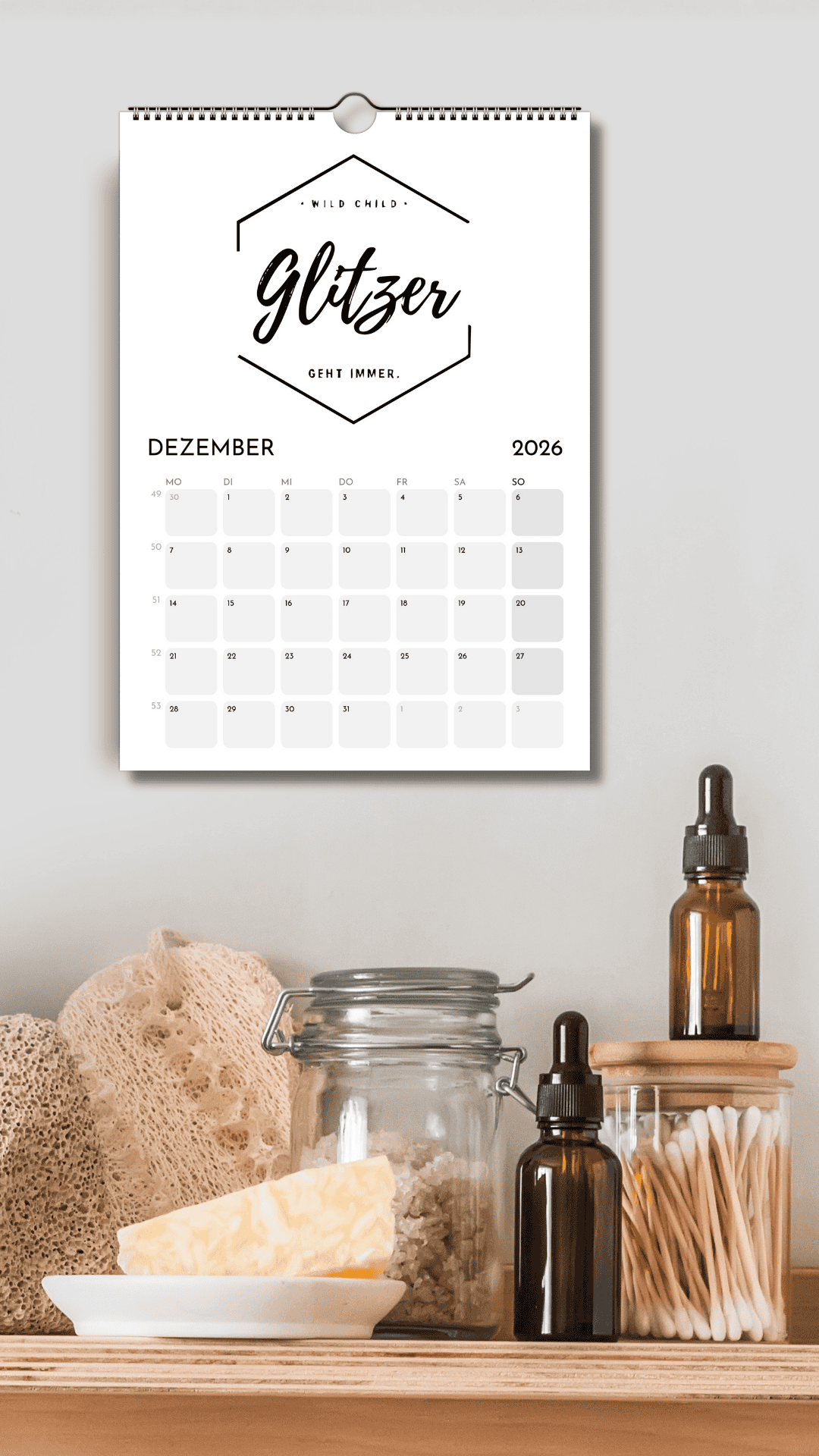wild child WandKALENDER 2026 | DEZEMBER