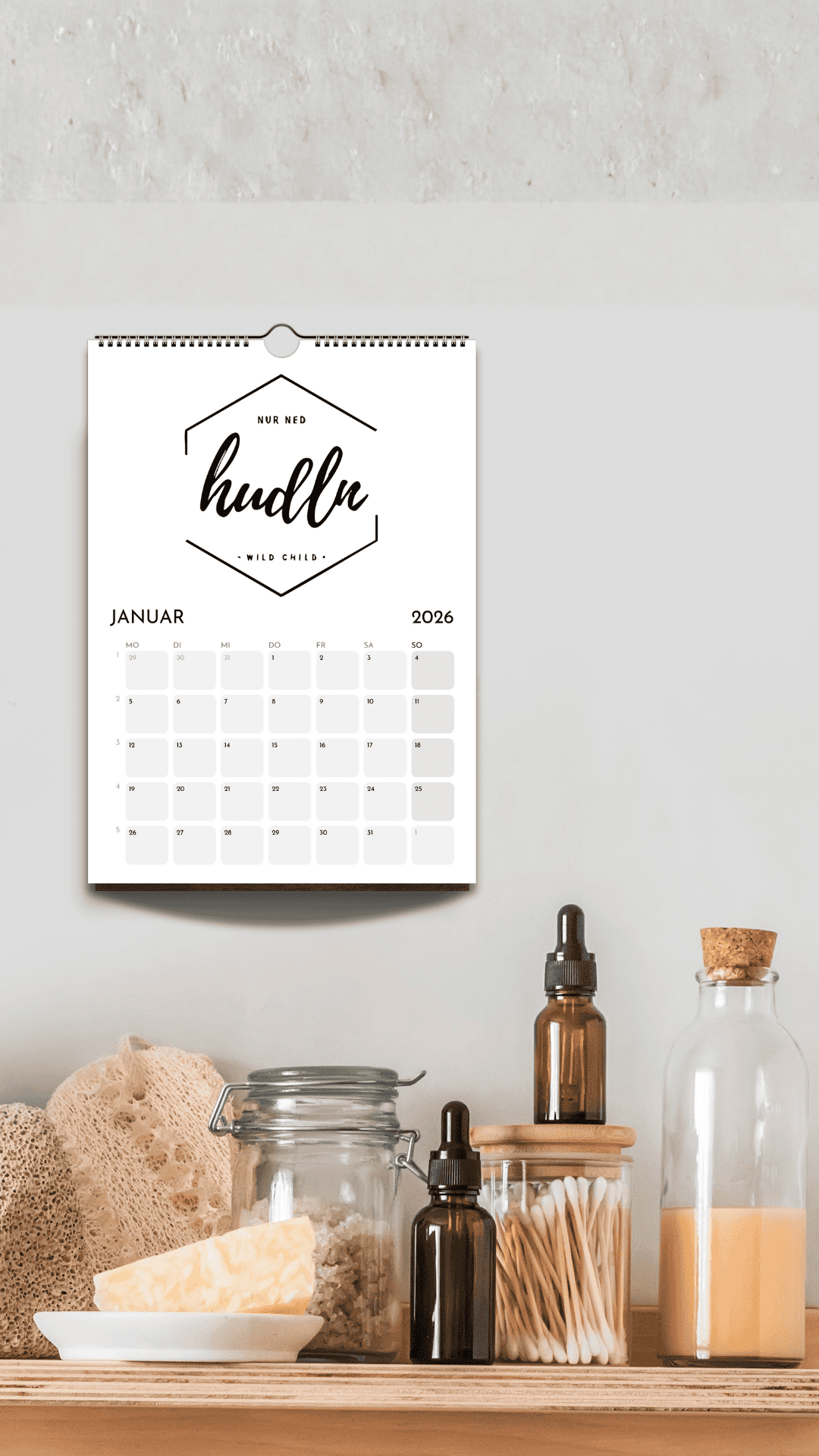 wild child WandKALENDER 2026 | JANUAR